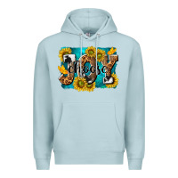 Blue Mist choose joy Premium Hoodie - NancyCooperArtShop