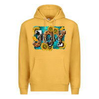 Mustard choose joy Premium Hoodie - NancyCooperArtShop