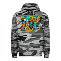 Slate Camo choose joy Premium Hoodie - NancyCooperArtShop