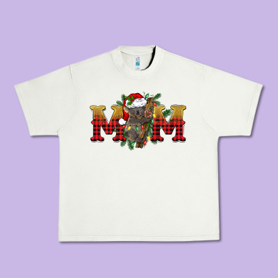 Christmas Koala Mom Urban Heavy Tee Designed By Barkaloodesign