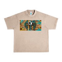French Oak western blessed cros sunflowers licence plate Urban Heavy Tee - RanaPortraitStore
