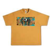 Peanut Butter western blessed cros sunflowers licence plate Urban Heavy Tee - RanaPortraitStore
