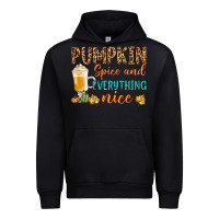Black pumpkin spice and everything nice Urban Hoodie - BundleAndBundleShop