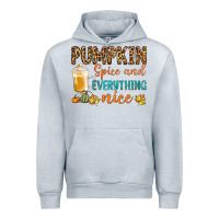 Heather Grey pumpkin spice and everything nice Urban Hoodie - BundleAndBundleShop