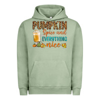 Pigment Oil Green pumpkin spice and everything nice Urban Hoodie - BundleAndBundleShop