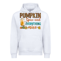 White pumpkin spice and everything nice Urban Hoodie - BundleAndBundleShop