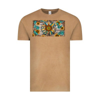 Vintage Camel western sunflower and gemstone license plate Vintage Tee - RanaPortraitStore
