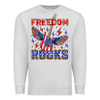 Dove Grey freedom rocks Premium Sweatshirt - NancyCooperArtShop