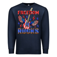 Navy freedom rocks Premium Sweatshirt - NancyCooperArtShop