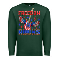 Sports Green freedom rocks Premium Sweatshirt - NancyCooperArtShop