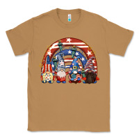 Toasted Coconut 4th of July rainbow with gnomes Classic Tee - CowGirlArtShop
