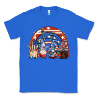 True Royal 4th of July rainbow with gnomes Classic Tee - CowGirlArtShop