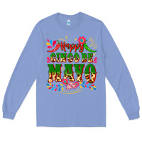 Colony Blue happy cinco de mayo Long Sleeve Tee - CTS Tumbler Store