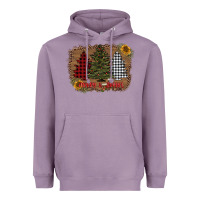 Lavender merry and bright with tree's Heavyweight Hoodie - AdoDesignShop