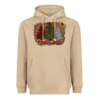 Mushroom merry and bright with tree's Heavyweight Hoodie - AdoDesignShop