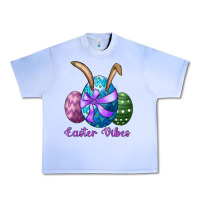 Grape Ice easter bunny ear eggs easter vibes Urban Heavy Tee - RanaPortraitStore