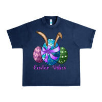 Navy easter bunny ear eggs easter vibes Urban Heavy Tee - RanaPortraitStore