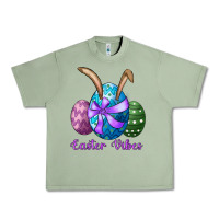 Oil Green easter bunny ear eggs easter vibes Urban Heavy Tee - RanaPortraitStore