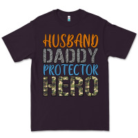 Plum husband daddy protector hero Premium Tee - Artiststas