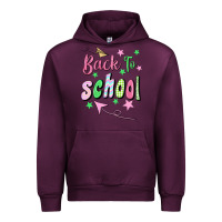 Mauve Wine Back To School Urban Hoodie - BundleAndBundleShop