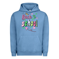Pigment Pebble Blue Back To School Urban Hoodie - BundleAndBundleShop