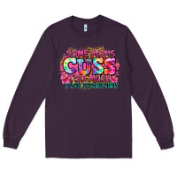 Plum some moms cuss too much it's me i'm some moms Long Sleeve Tee - Zillion Design Studio