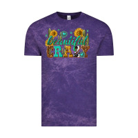 Cloud Purple beautiful crazy Vintage Tee - texasbilliewilder
