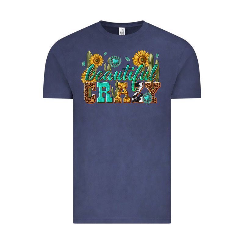 Beautiful Crazy Vintage Tee by texasbilliewilder | Teevron