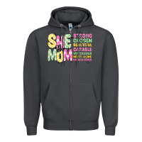 Smoke she is mom Zipper Hoodie - JahusDesignShop