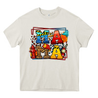 Cream leopard frame firefighter mama Mother's Day Heavy Core Tee - LillyAllenDesigns