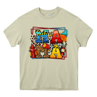 Mossy leopard frame firefighter mama Mother's Day Heavy Core Tee - LillyAllenDesigns