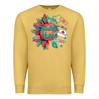 Antique Gold western student nurse medical instruments Premium Sweatshirt - BarkalooDesign