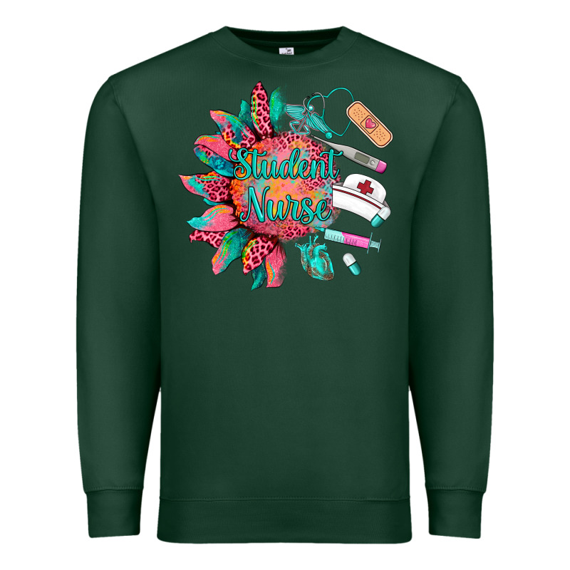 Western Student Nurse Medical Instruments Premium Sweatshirt by BarkalooDesign | Teevron