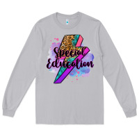 Moon Dust special eduation teacher lightning bolt Long Sleeve Tee - Zillion Design Studio