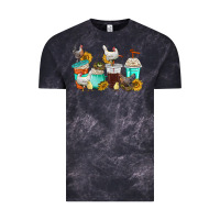 Cloud Black chicken coffee cups Vintage Tee - texasbilliewilder