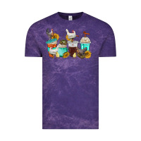 Cloud Purple chicken coffee cups Vintage Tee - texasbilliewilder