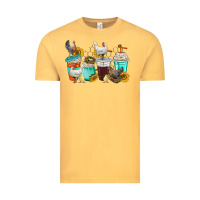 Vintage Mustard chicken coffee cups Vintage Tee - texasbilliewilder