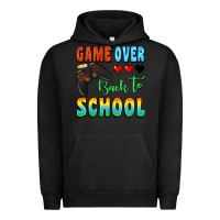 Pigment Black game over back to school Urban Hoodie - BundleAndBundleShop