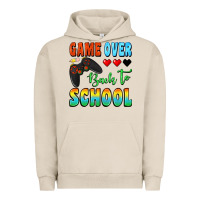 Pigment French Oak game over back to school Urban Hoodie - BundleAndBundleShop