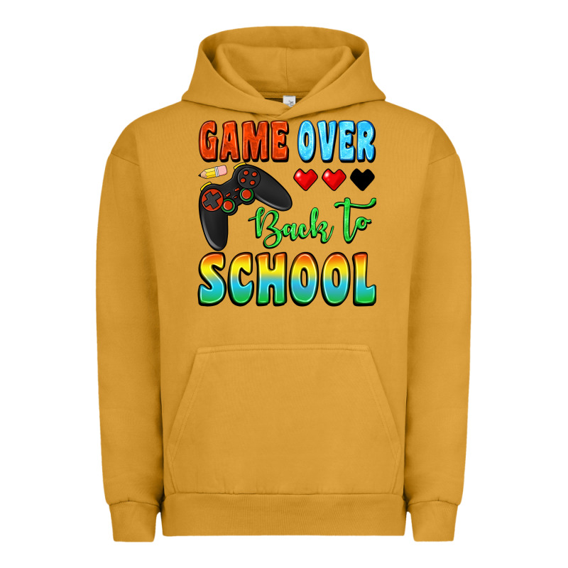 Game Over Back To School Urban Hoodie by BundleAndBundleShop | Teevron