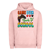 Pigment Salmon game over back to school Urban Hoodie - BundleAndBundleShop