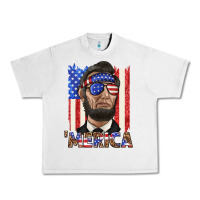 Lunar Rock merica with lincoln Urban Heavy Tee - texasbilliewilder