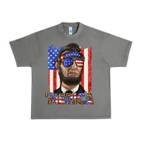 Tornado merica with lincoln Urban Heavy Tee - texasbilliewilder