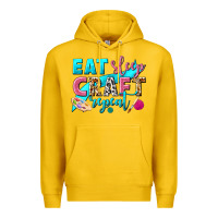 Lemon eat sleep craft repeat Premium Hoodie - NancyCooperArtShop