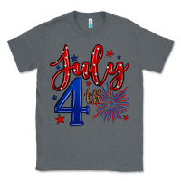 Charcoal Heather 4th of July Classic Tee - Neo Western