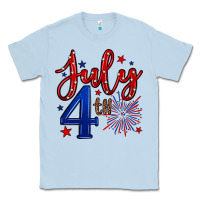 Dusty Blue 4th of July Classic Tee - Neo Western