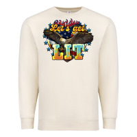 Sandshell lets get lit america eagle Premium Sweatshirt - NancyCooperArtShop