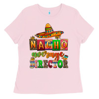 Bubblegum Pink nacho average direktor Ladies Tee - AdoDesignShop