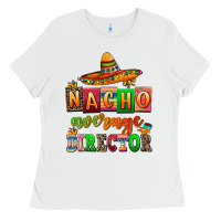 White nacho average direktor Ladies Tee - AdoDesignShop
