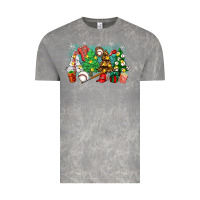 Cloud Rock christmas trees with baseball Vintage Tee - Zillion Design Studio